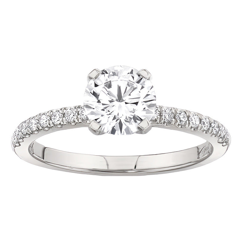 Anillo De Compromiso Oro 14k Moissanitas 1.28ct Arz