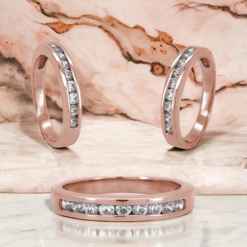 Churumbela Oro 10 K Con Zirconias Corte Brillante