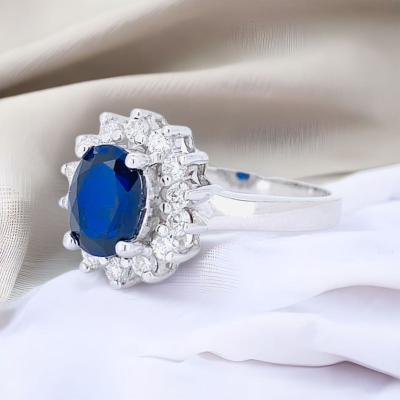 Anillo Compromiso Plata Princesa Kate Middleton Lady Di