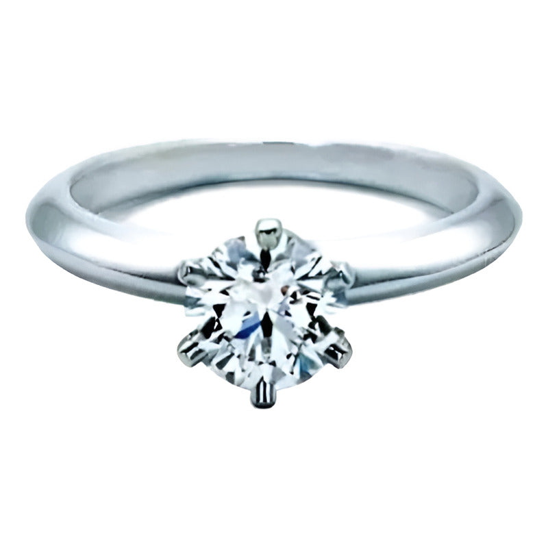 Anillo Compromiso Oro 14k Con Moissanita 0.80ct Mod Steph