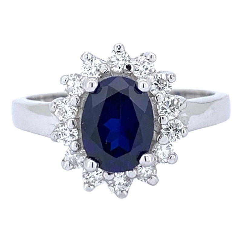 Anillo Compromiso Plata Princesa Kate Middleton Lady Di