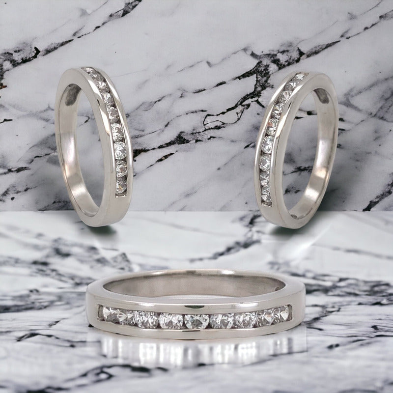 Churumbela Oro 10 K Con Zirconias Corte Brillante