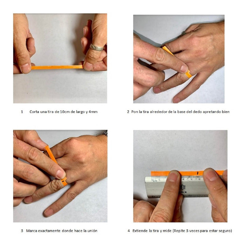 Anillos Compromiso Oro 14k Con Diamante Ruso Y Estuche