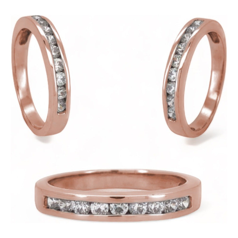 Churumbela Oro 10 K Con Zirconias Corte Brillante