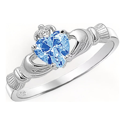 Anillo Claddagh Irlandes Oro 14k Envío Gratis