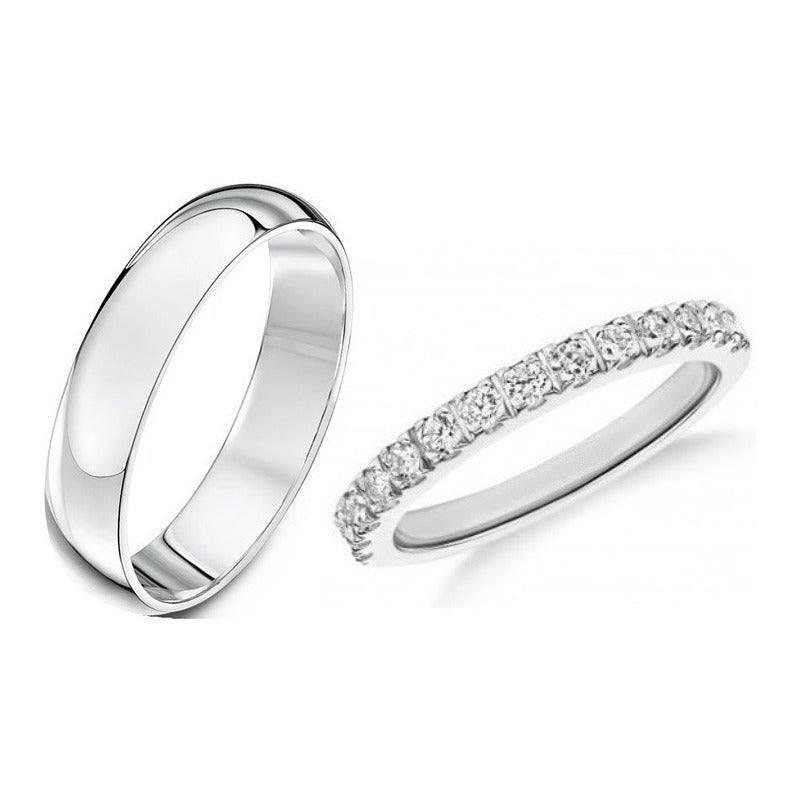 Juego Oro 14k Churumbela Con Diamantes Y Argolla