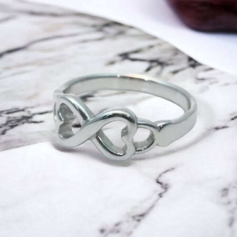 Anillo Compromiso Plata Con Baño De Oro De 24k Infcor.p.c