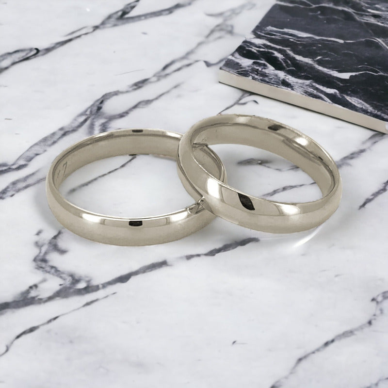 Anillos Matrimonio Oro 14k Para Hombre Y Mujer