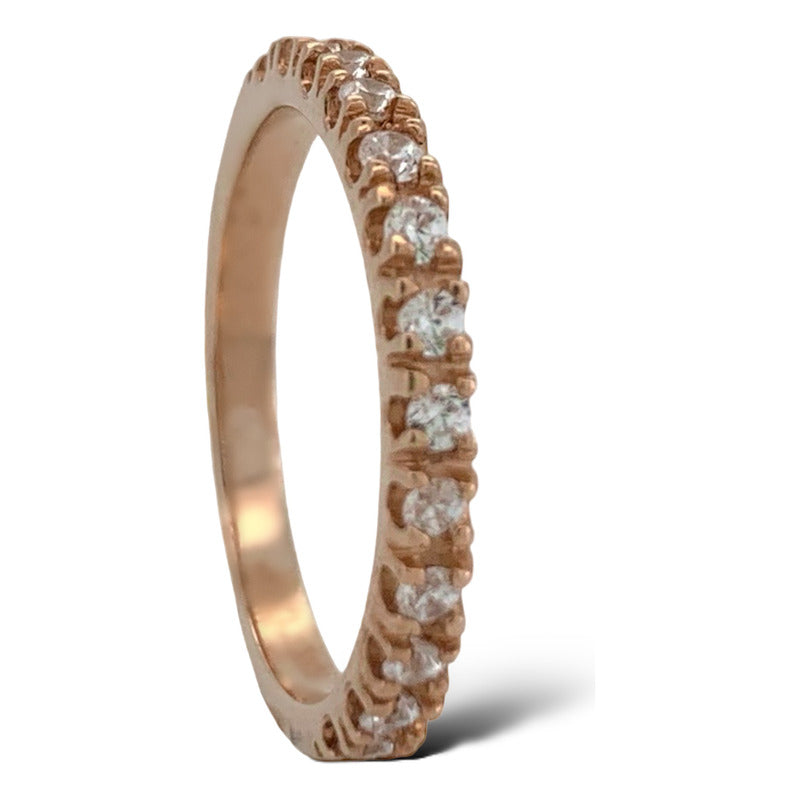 Churumbela Oro 10k Con Brillantes Zirconias